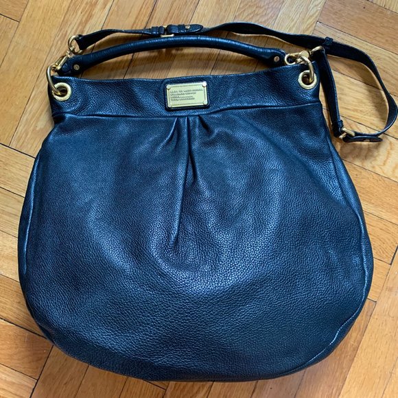 Marc By Marc Jacobs Handbags - MARC By Marc Jacobs Classic Q Hillier Hobo Black